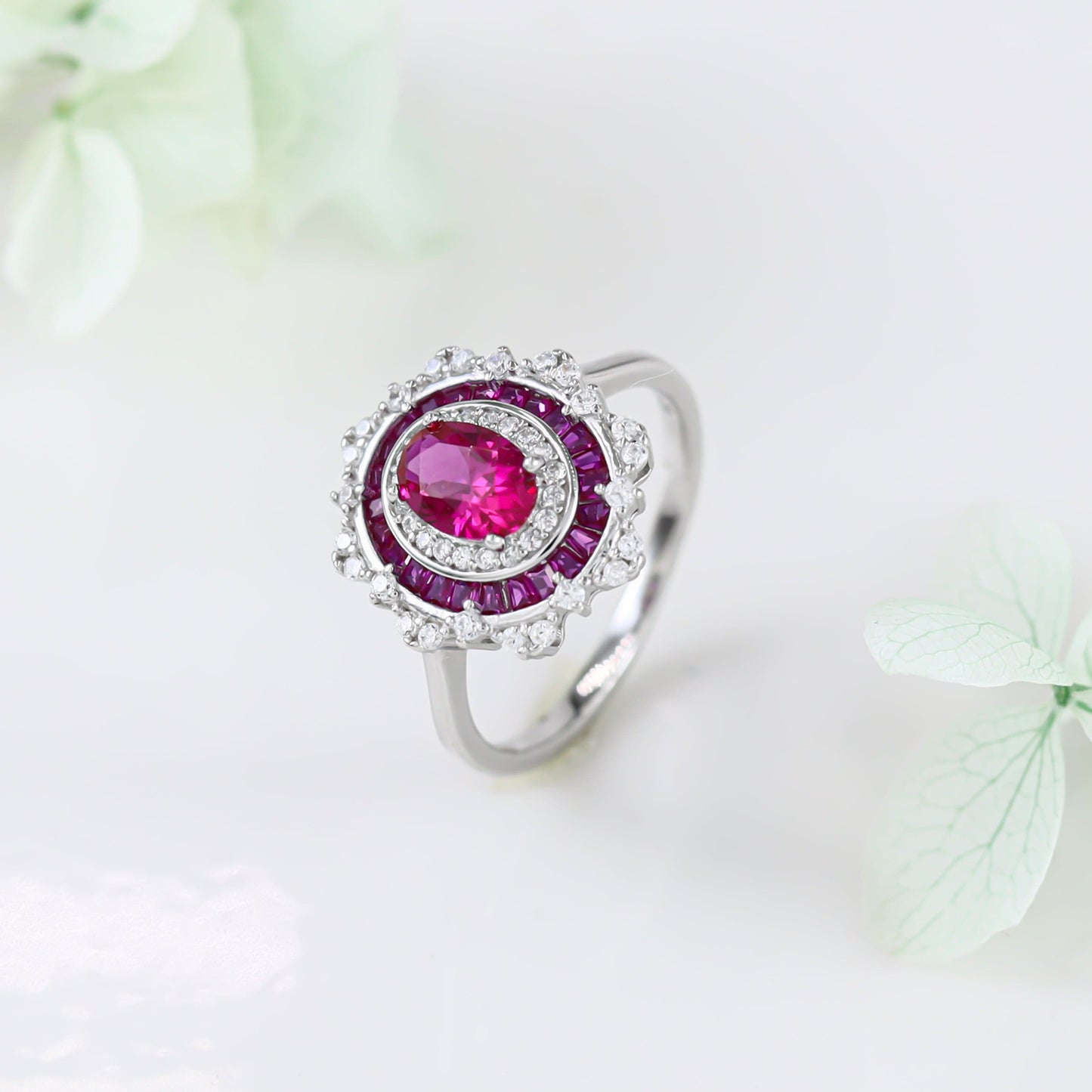 Imara Classy CZ Silver Ring