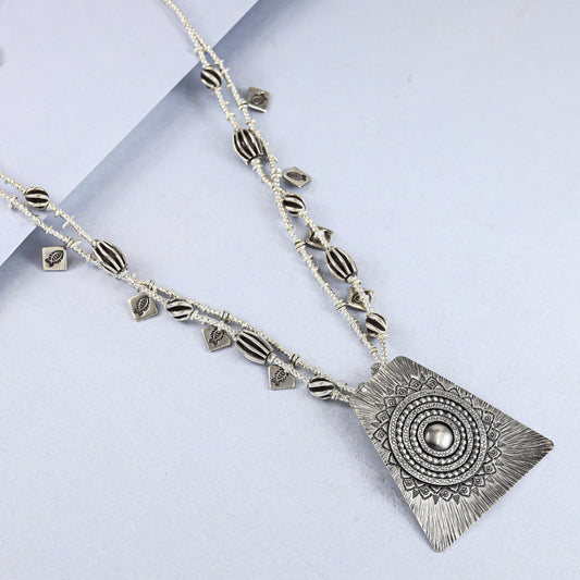 Kamini Ethereal Silver Necklace