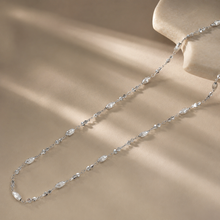 Intricate Design Timeless Shimmer Silver Chain
