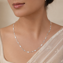 Intricate Design Timeless Shimmer Silver Chain