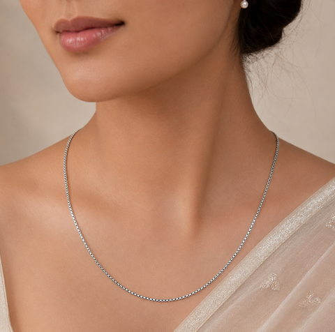 Teena Classic  Everyday Shine  Silver Chain