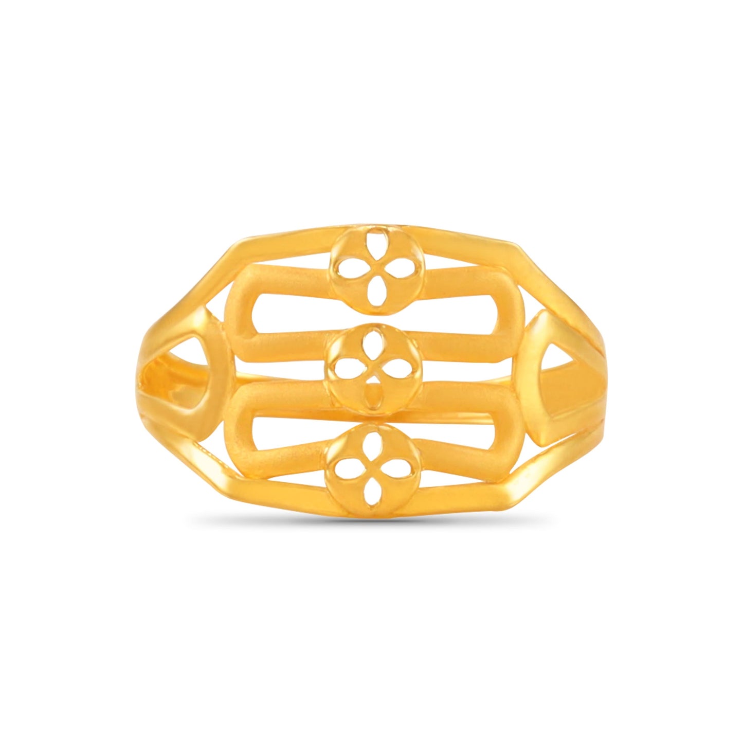 Kavya Dazzling Gold Ring