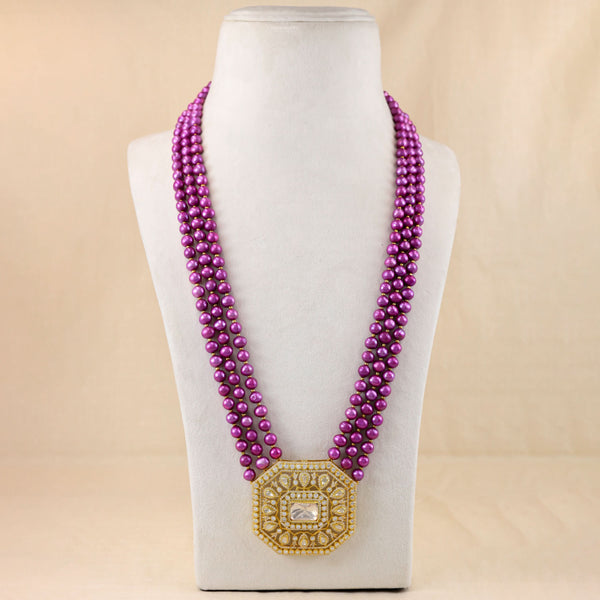 Kaveri Stunning Geometric Beads Necklace