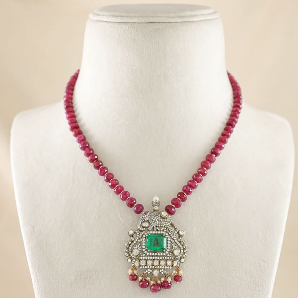 Himani Golden Finish Kundan Necklace