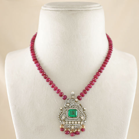 Himani Golden Finish Kundan Necklace