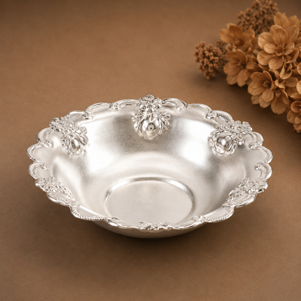 Trendy Silver Bowl