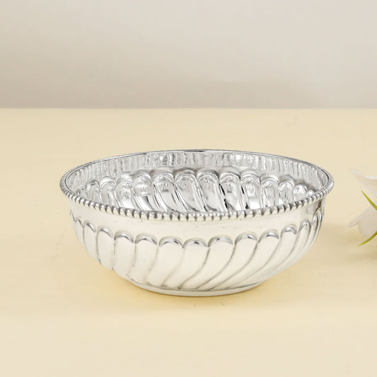 Gleaming Silver Bowl