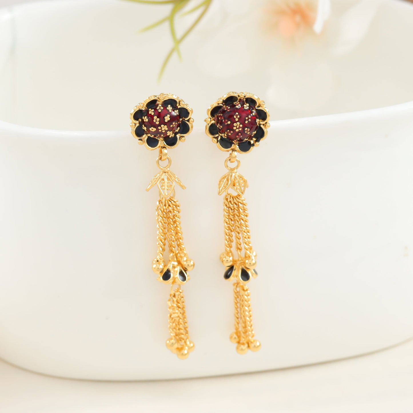 Tripti Traditional Gold Earrings