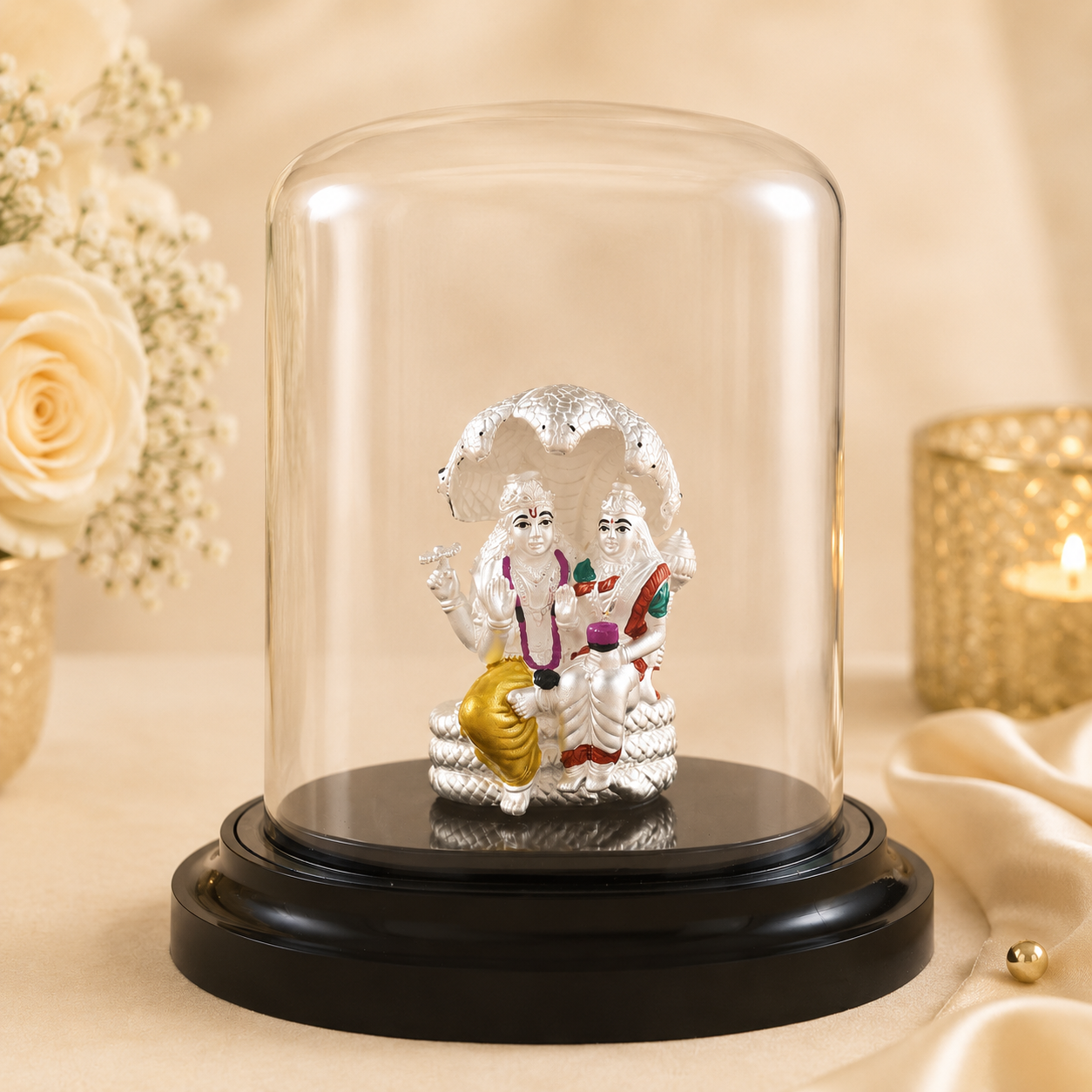 Lakshmi Narayan Silver Idol