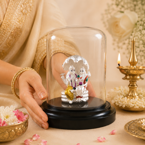Lakshmi Narayan Silver Idol