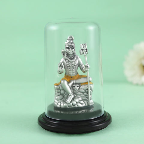 Bhole Nath Silver Idol
