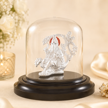 Charming Ganesha Silver Idol