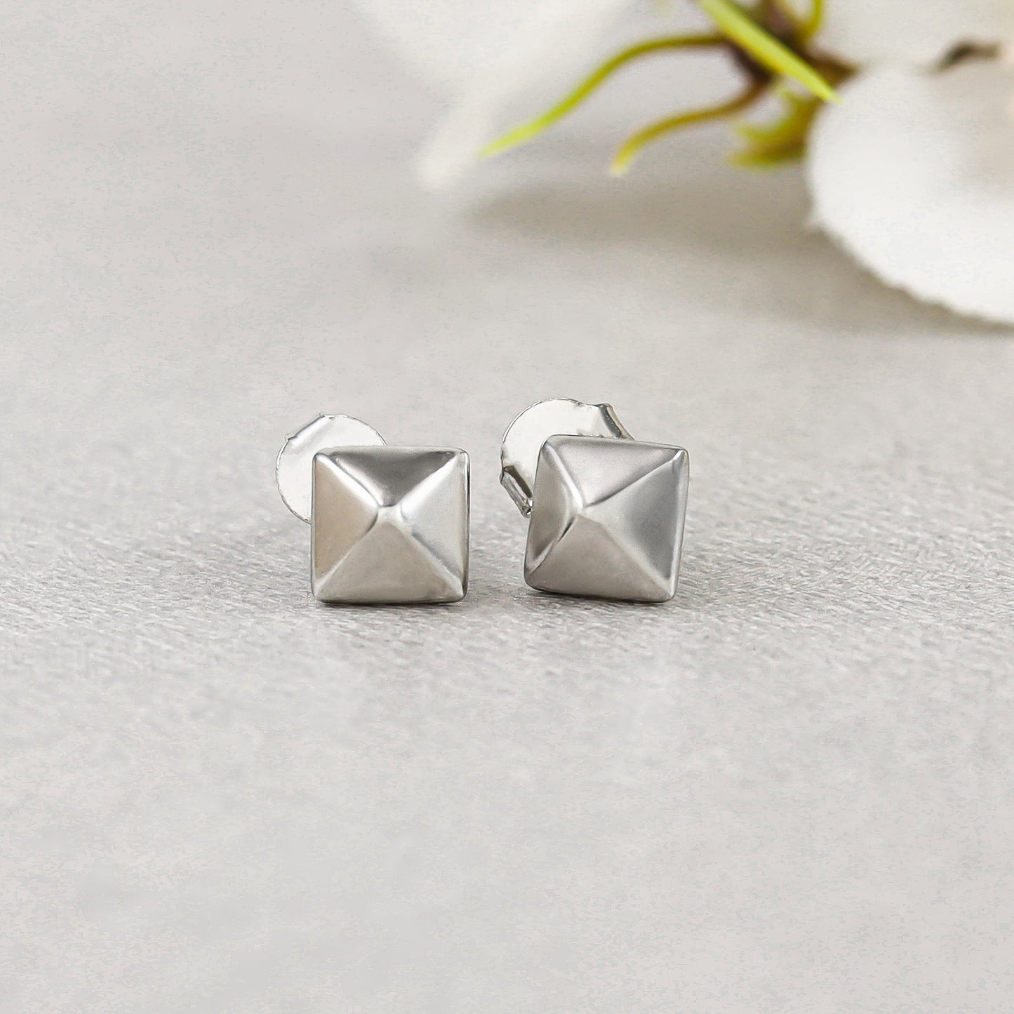 Stylish Silver Earrings