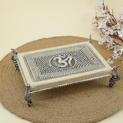 Pleasing Silver Chowki