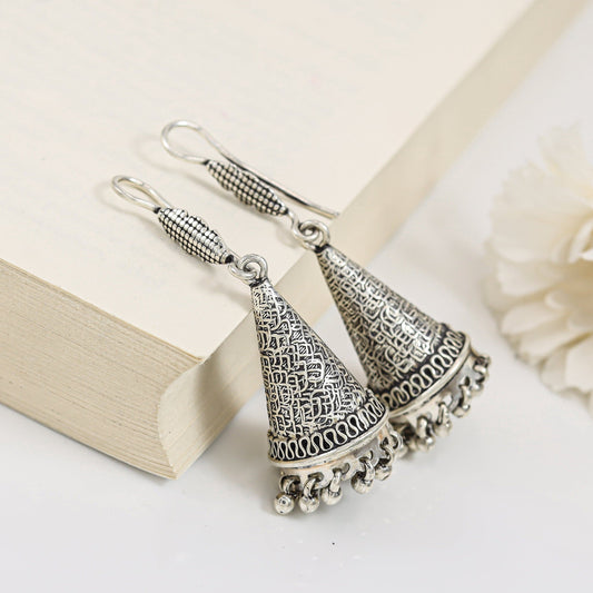 Yogita Elegant Silver Earrings