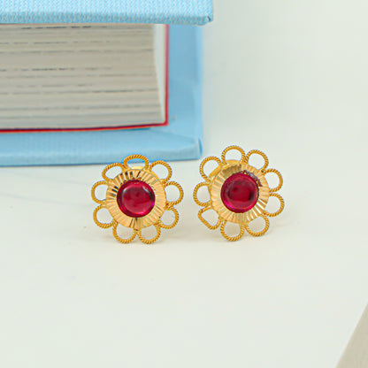 Smita Ravishing Gold Earrings