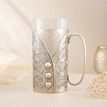 Eclectic Silver Glass