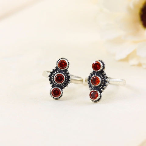Ravina Silver Toe Rings