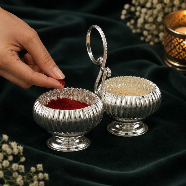 Charming Silver Multipurpose Holder