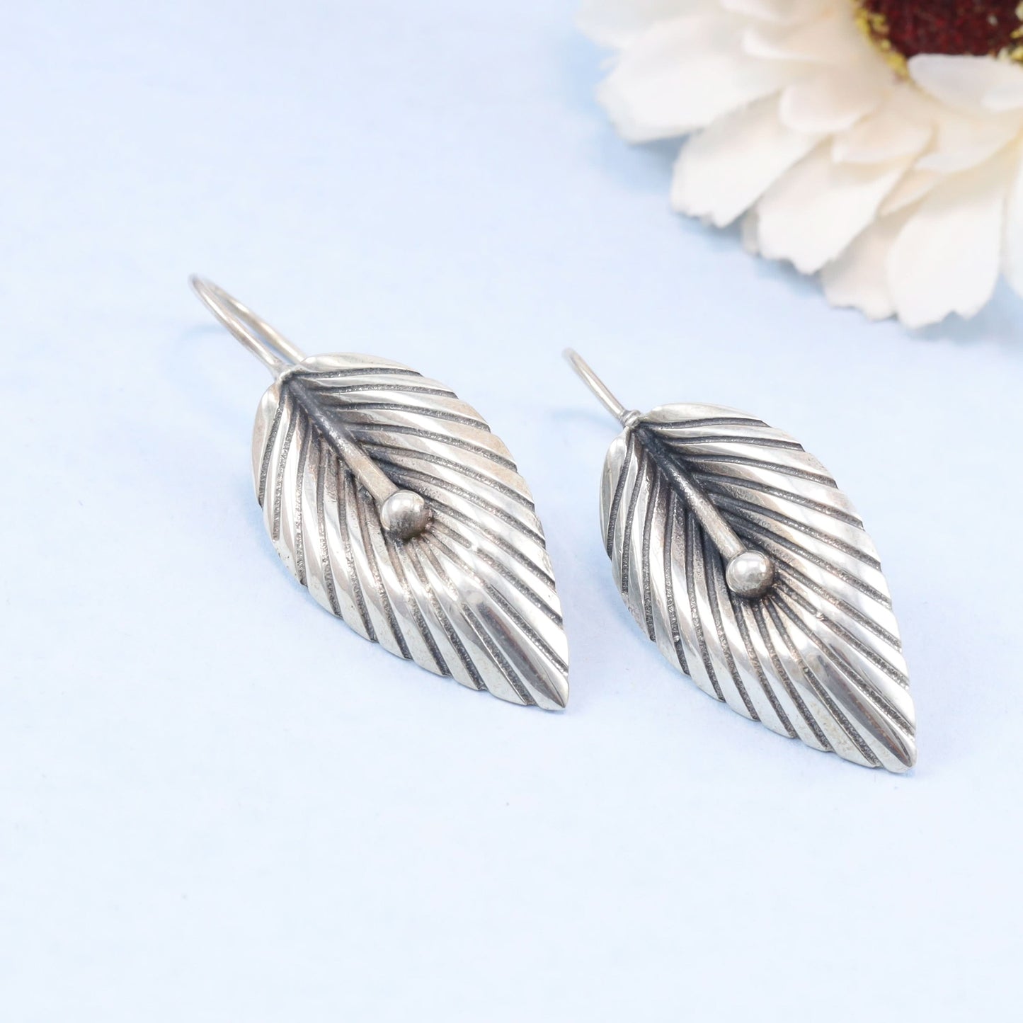 Ira Classy Silver Earrings