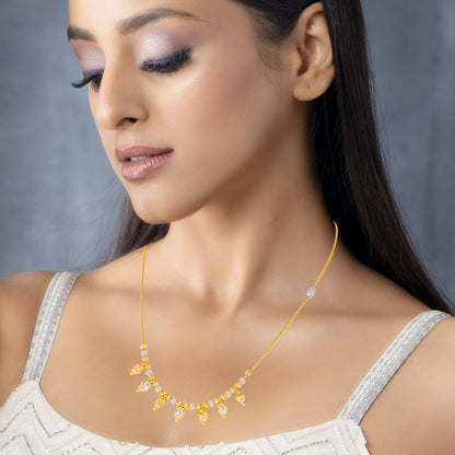 Kavya Designer Gold Chain