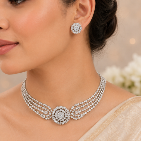 Avni Precious Look Choker Set