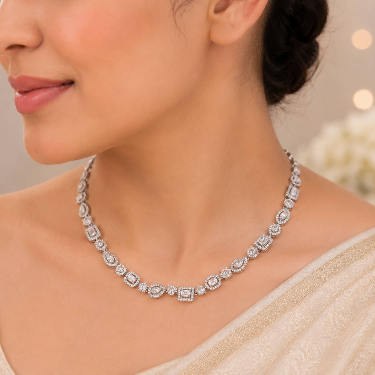 Prisha Elegance Ethnic Necklace