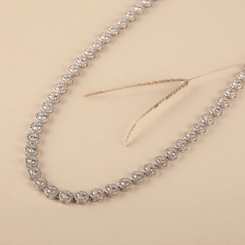 Aditi Tennis Precious Necklace