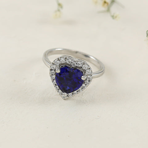 Aurora Modern Silver Ring