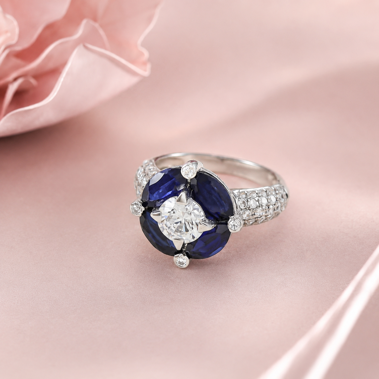 Luna Blue Stone Ring