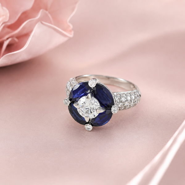 Luna Blue Stone Ring