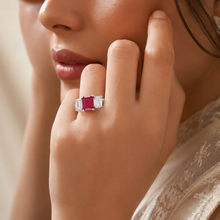 Jiya Ruby Imperial Ring