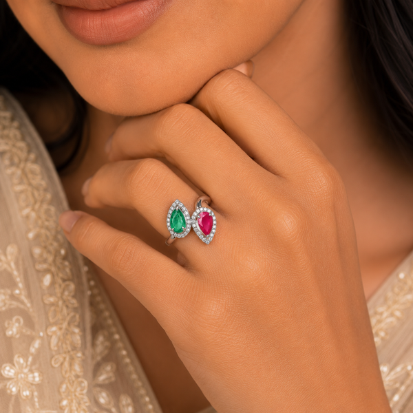 Elena Twin Flame Elegance Ring