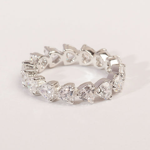 Dhriti Heart Designe Band Ring