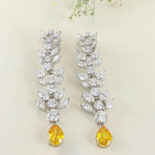 Ishita Citrine Yellow Golw Drops Earrings