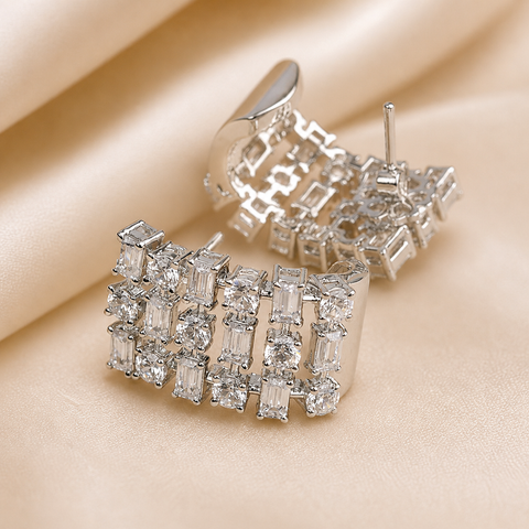 Jyoti Cuff Huggie Hoop Earrings