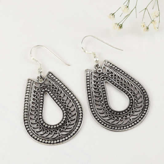 Aditi Joyful Silver Earrings