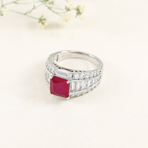 Oliva Ravishing Silver Ring