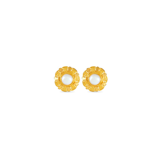 Alanika Jovial Gold Earrings