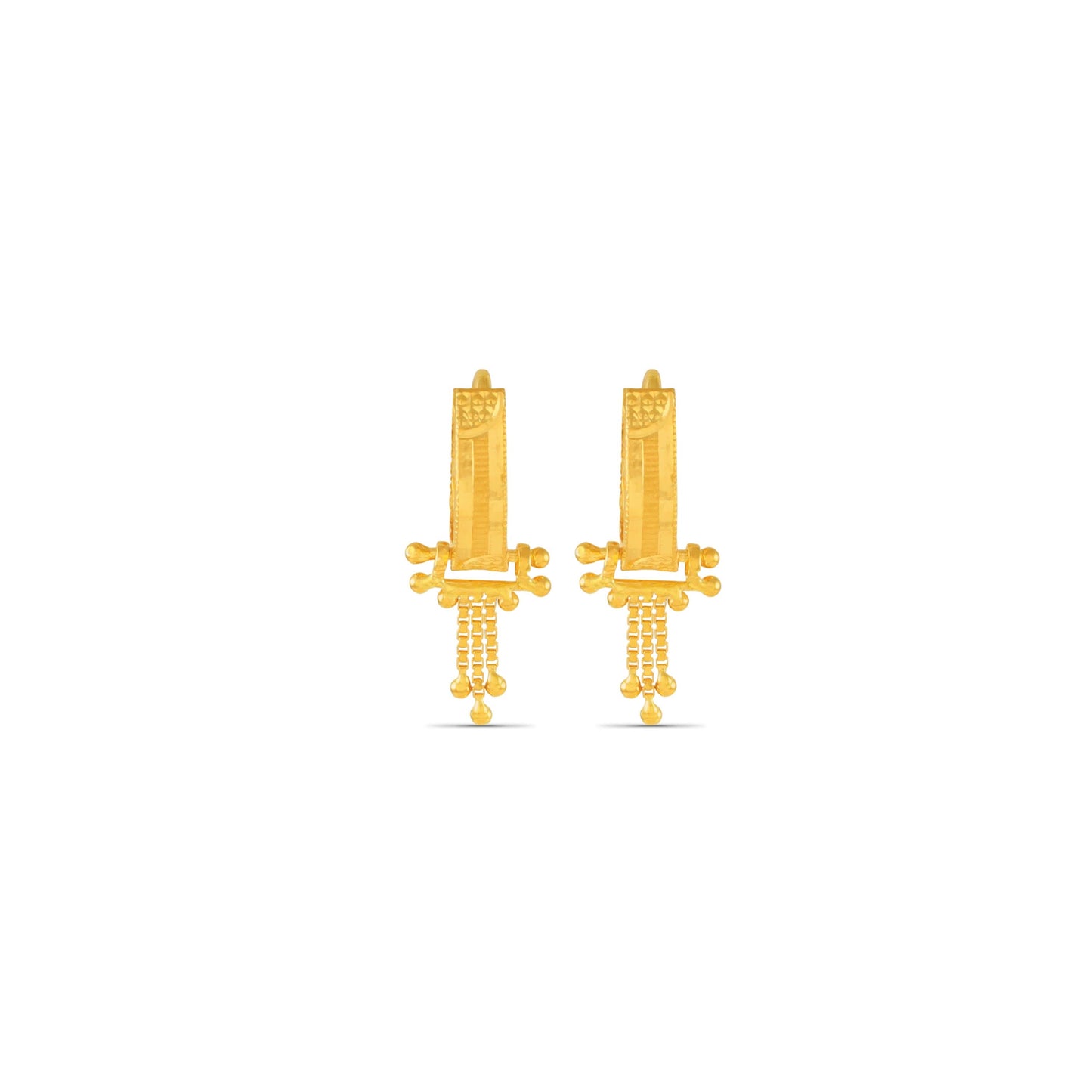 Darika Ethereal Gold Earrings