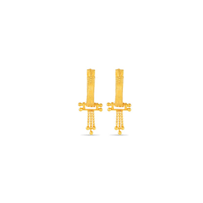 Ekani Pretty Gold Earrings