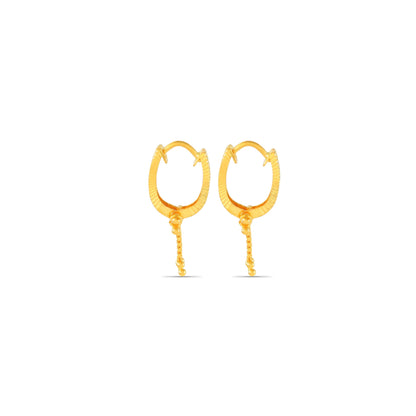 Ekani Pretty Gold Earrings