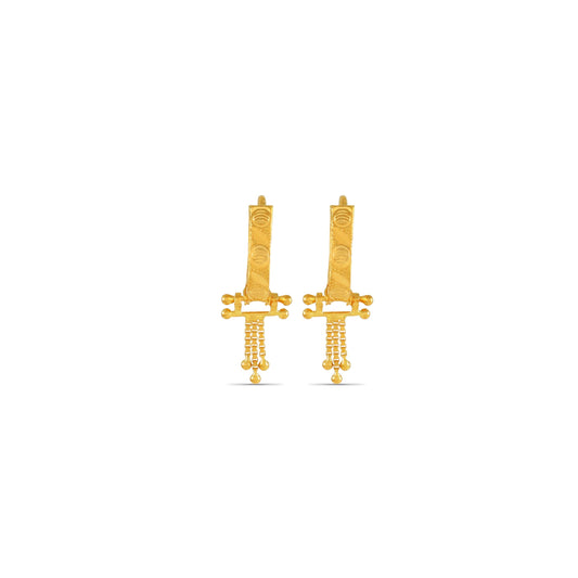 Falak Charming Gold Earrings