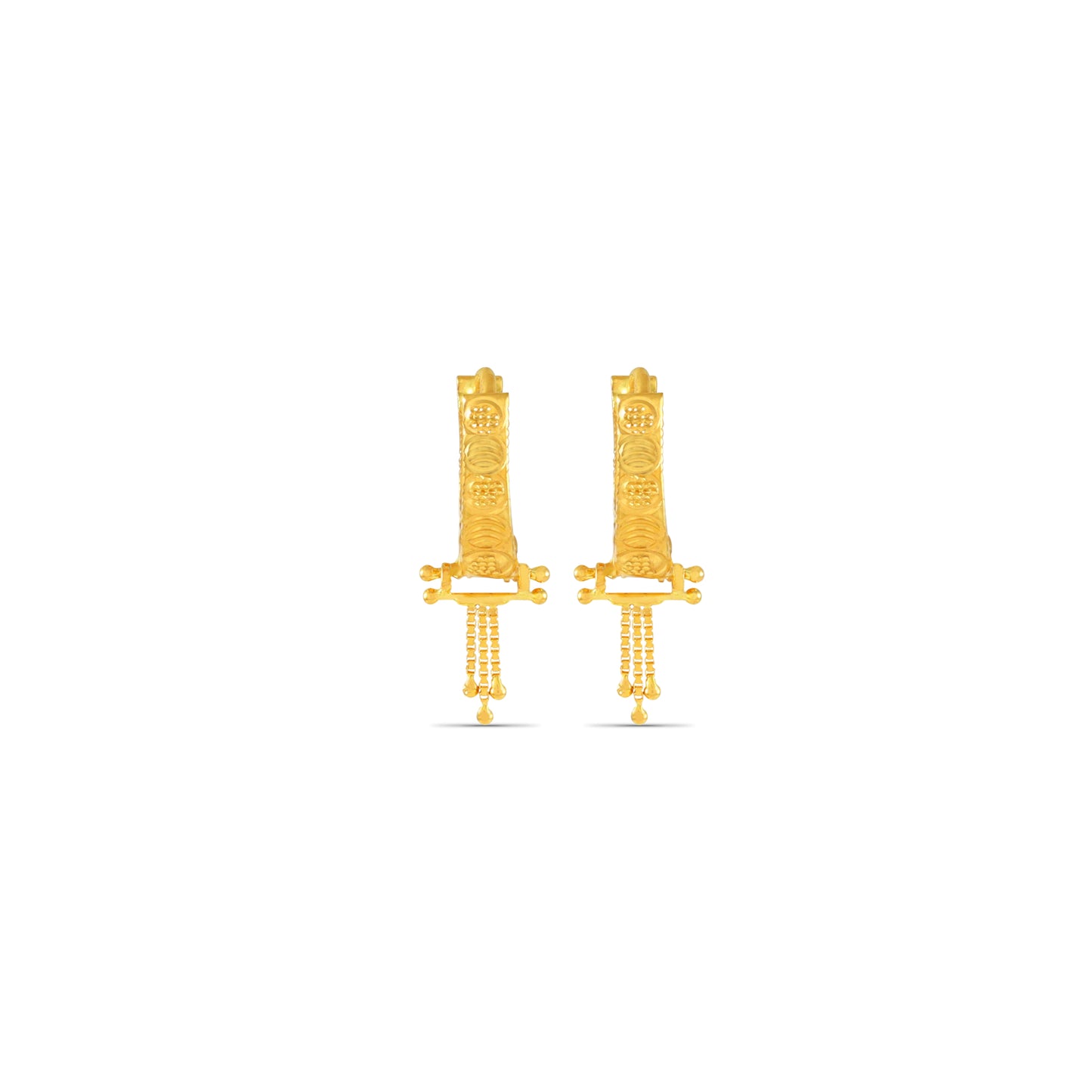 Ijaya Regal Gold Earrings