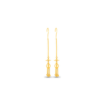 Amelia Classy Gold Earrings