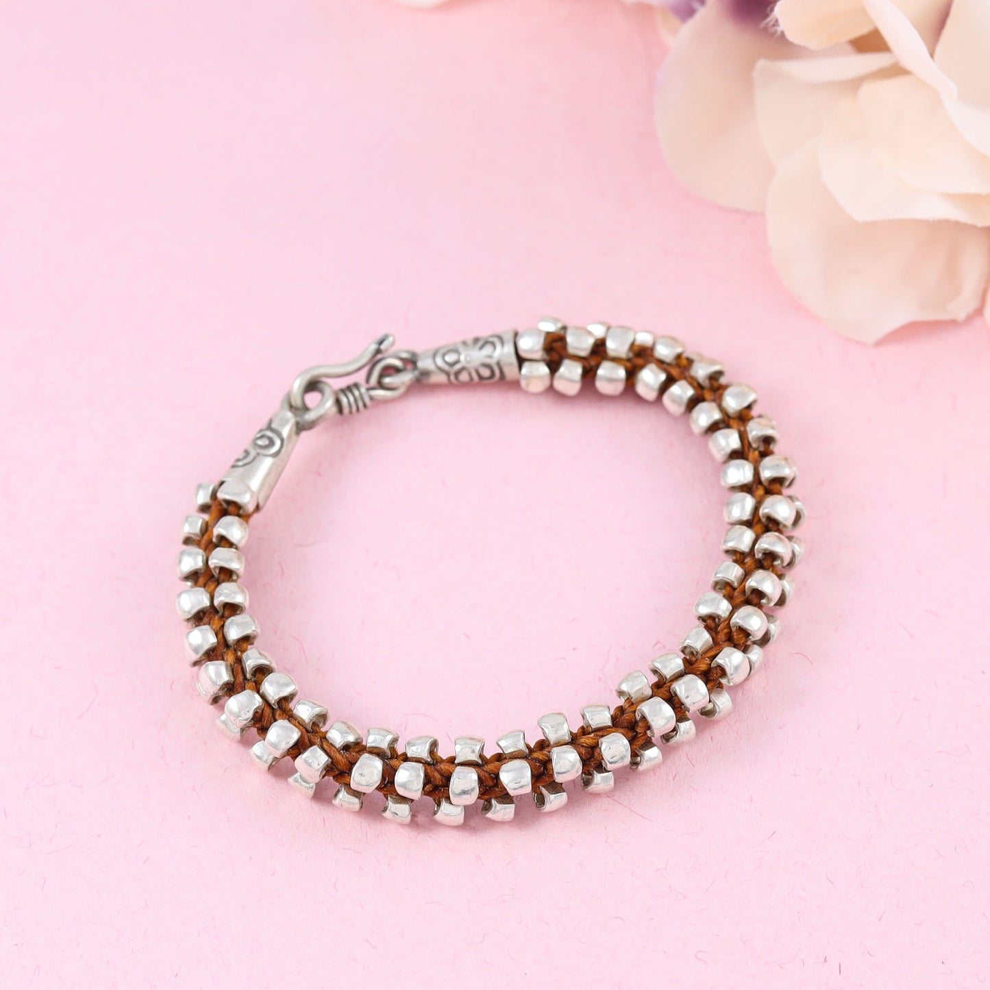 Fancy Silver Bracelet