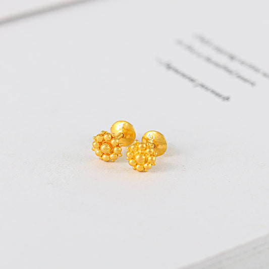Kashina Elegant Gold Earrings