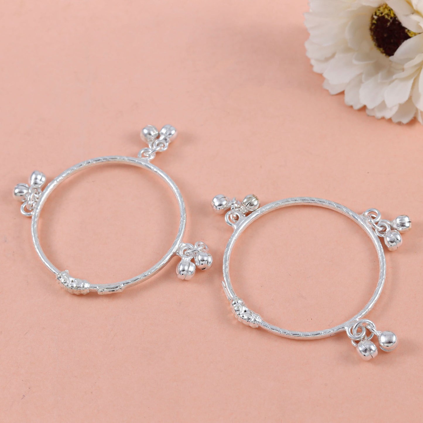 Tripti Silver Baby Bangles