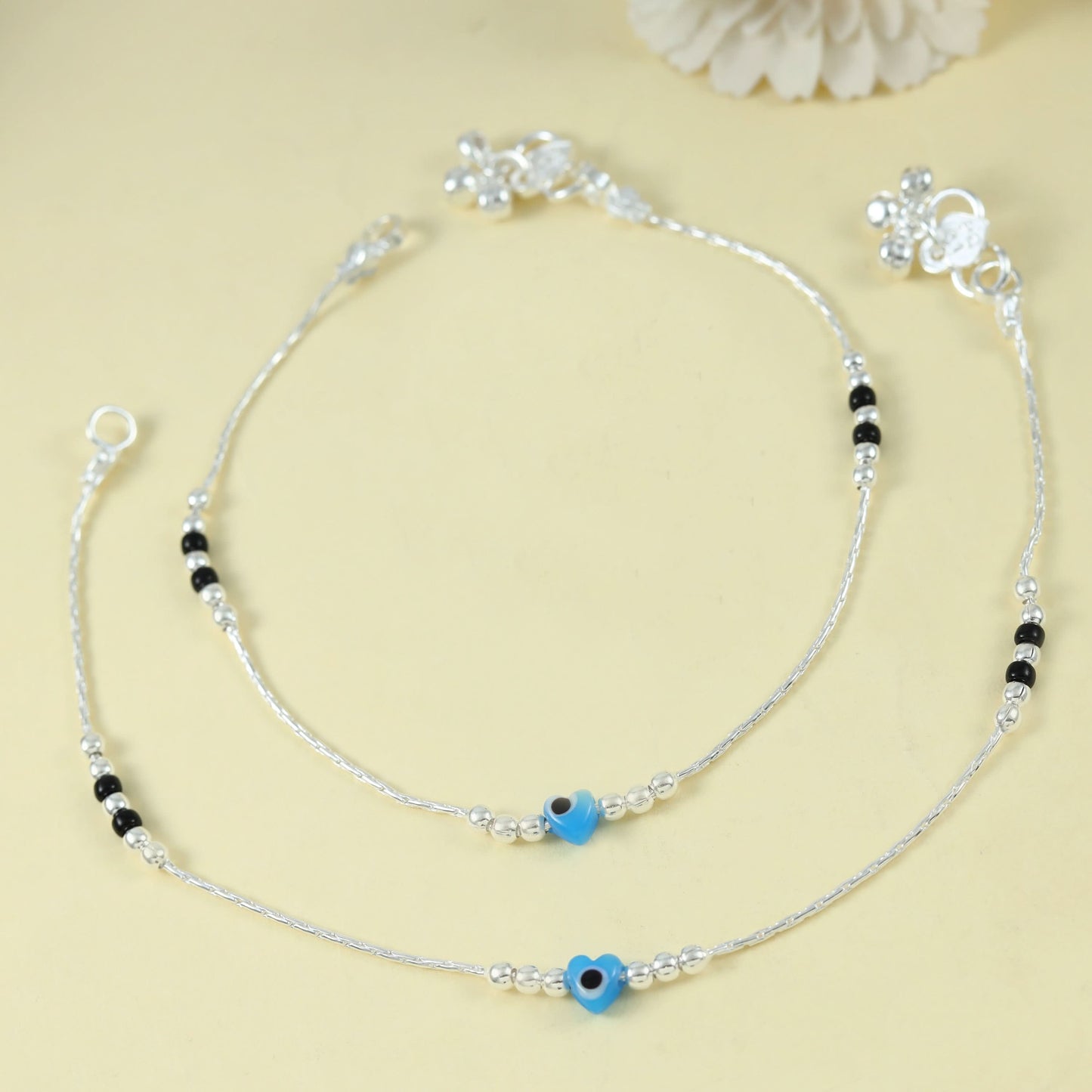 Bhavya Silver Anklets