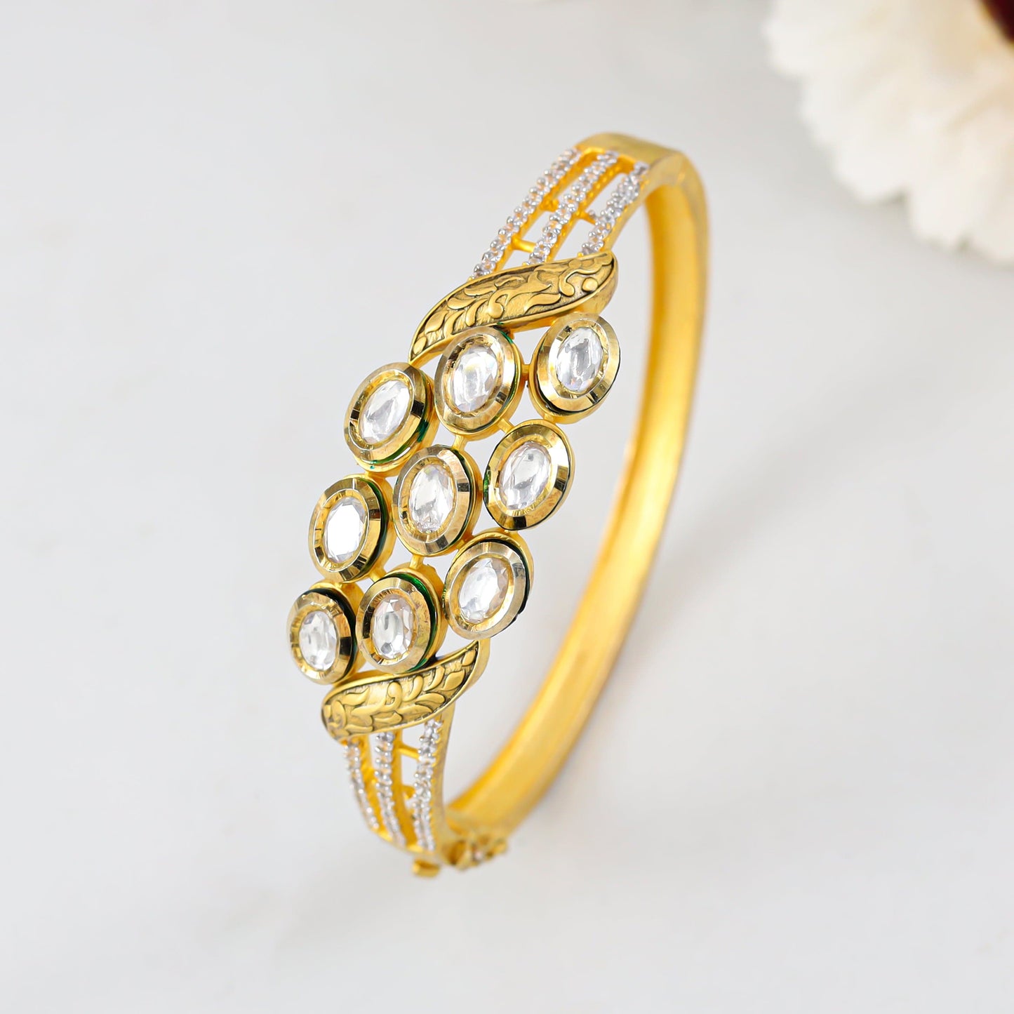 Divika Gold Plated Silver Bracelet